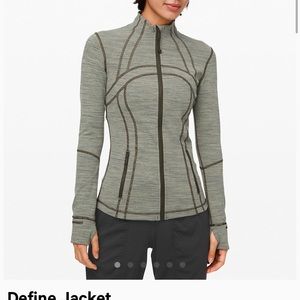 Lulu Lemon Define Jacket in Dark Olive